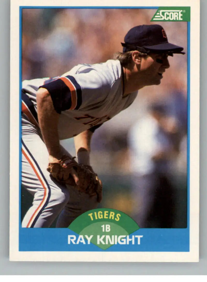 1989 Score #135 Ray Knight NM-MT Detroit Tigers Baseball Card - Baseball Card Single