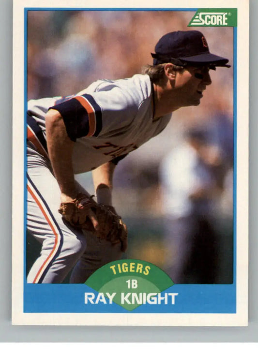 1989 Score #135 Ray Knight NM-MT Detroit Tigers Baseball Card - Baseball Card Single