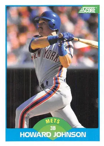 1989 Score #136 Howard Johnson NM-MT Mets ID:80312 - Baseball Card Single