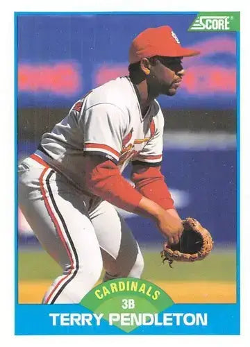 1989 Score #137 Terry Pendleton NM-MT Cardinals ID:80520 - Baseball Card Single