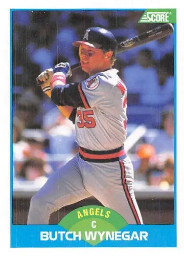 1989 Score #140 Butch Wynegar NM-MT Angels ID:80315 - Baseball Card Single