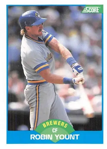 1989 Score #151 Robin Yount NM-MT Brewers ID:80523 - Baseball Card Single