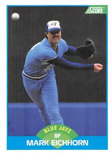 1989 Score #152 Mark Eichhorn NM-MT Blue Jays ID:80324 - Baseball Card Single