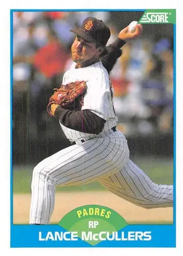 1989 Score #158 Lance McCullers NM-MT Padres ID:80328 - Baseball Card Single
