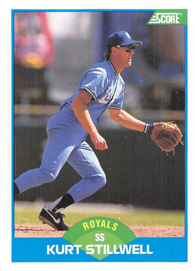 1989 Score #162 Kurt Stillwell NM-MT Royals ID:80332 - Baseball Card Single