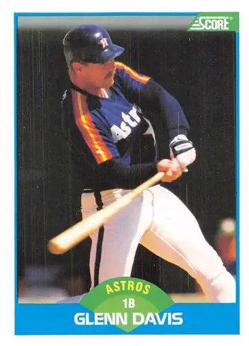 1989 Score #164 Glenn Davis NM-MT Astros ID:80333 - Baseball Card Single