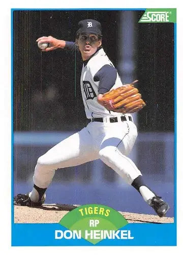 1989 Score #168 Don Heinkel NM-MT Tigers ID:80336 - Baseball Card Single