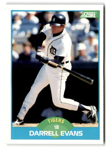 1989 Score #171 Darrell Evans EX/NM Tigers ID:66754