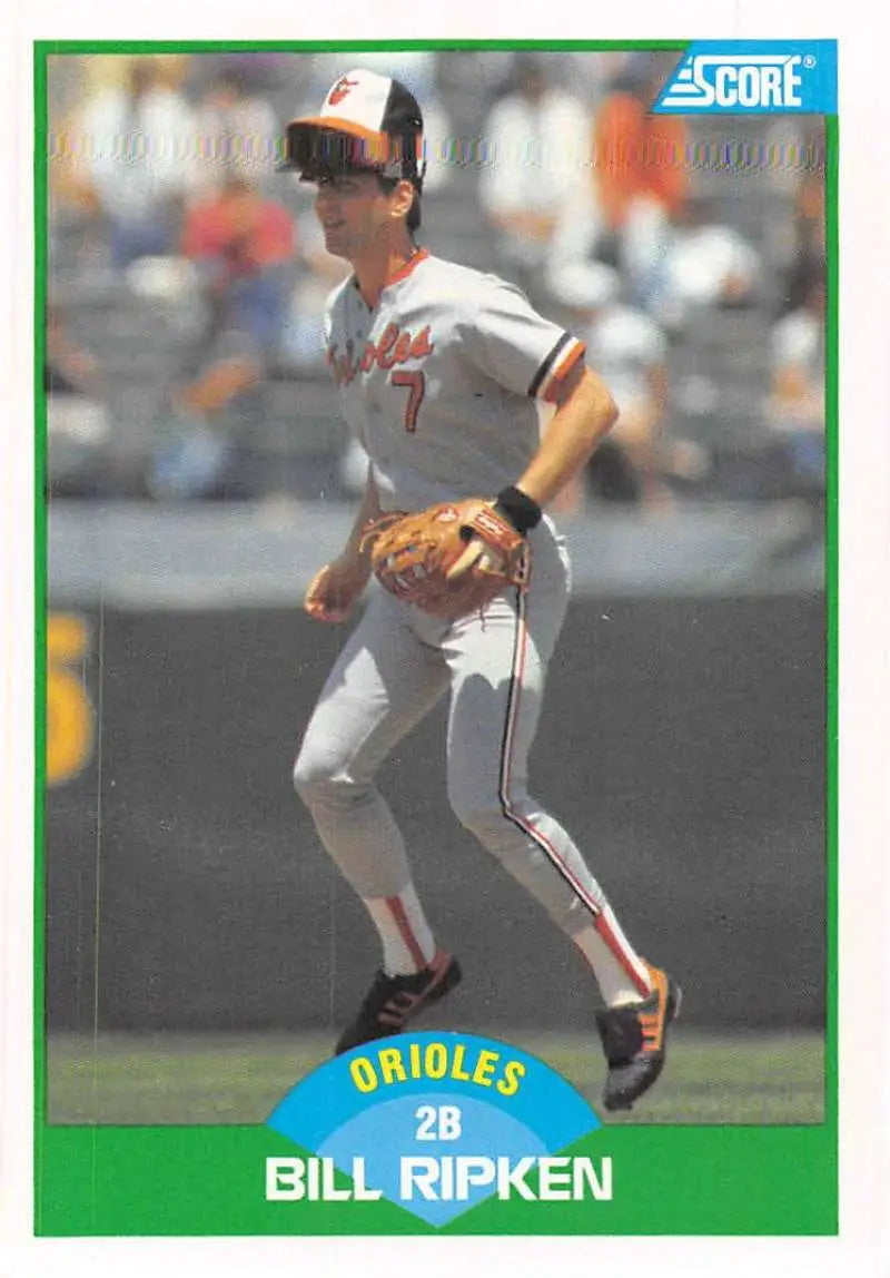1989 Score #18 Billy Ripken NM-MT Baltimore Orioles Baseball Card - Baseball Card Single