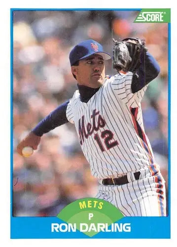1989 Score #180 Ron Darling NM-MT Mets ID:80342 - Baseball Card Single