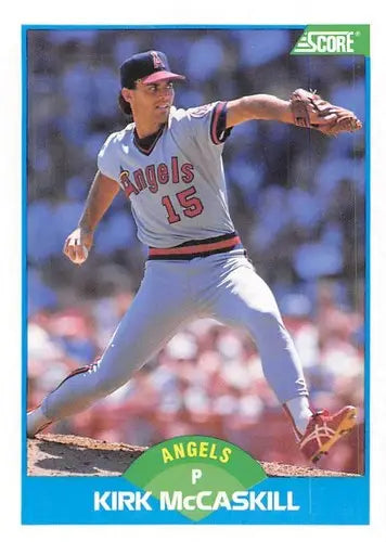 1989 Score #181 Kirk McCaskill NM-MT Angels ID:80343 - Baseball Card Single