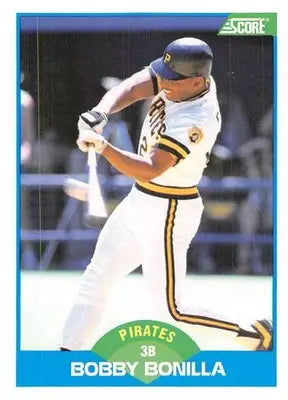 1989 Score #195 Bobby Bonilla NM-MT Pirates ID:80349 - Baseball Card Single