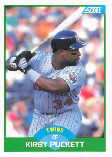 1989 Score #20 Kirby Puckett NM-MT Twins ID:80209 - Baseball Card Single