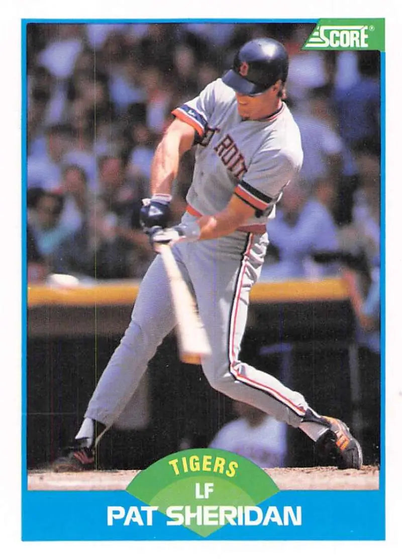 1989 Score #204 Pat Sheridan NM-MT Detroit Tigers Baseball Card - Baseball Card Single