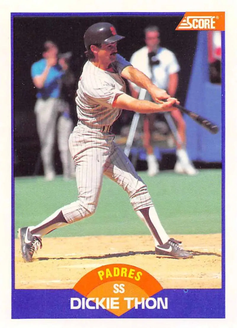 1989 Score #234 Dickie Thon NM-MT San Diego Padres Baseball Card - Baseball Card Single