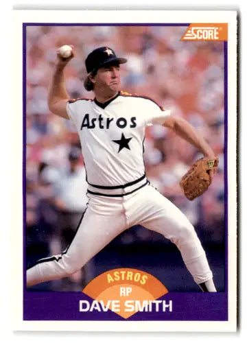 1989 Score #245 Dave Smith EX/NM Astros ID:66762
