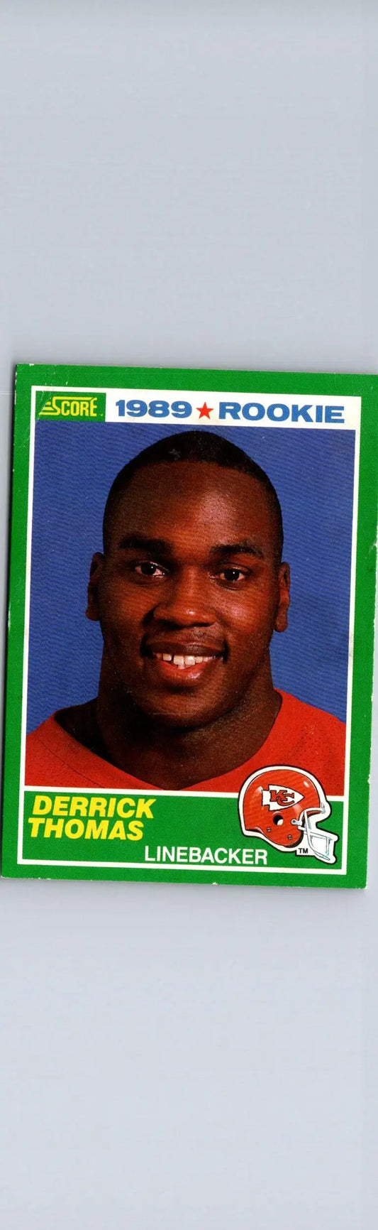 1989 Score #258 Derrick Thomas - Football Card Single