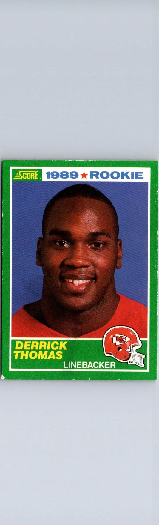 1989 Score #258 Derrick Thomas - Football Card Single
