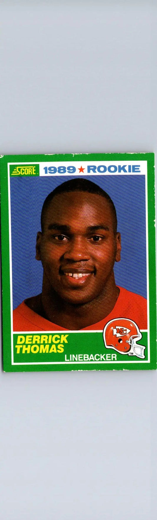 1989 Score #258 Derrick Thomas - Football Card Single
