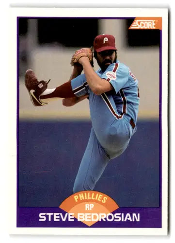 1989 Score #260 Steve Bedrosian EX/NM Phillies ID:66761 - Baseball Card Single