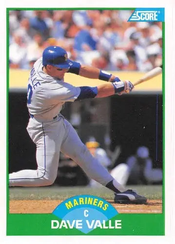 1989 Score #27 Dave Valle NM-MT Mariners ID:80256 - Baseball Card Single