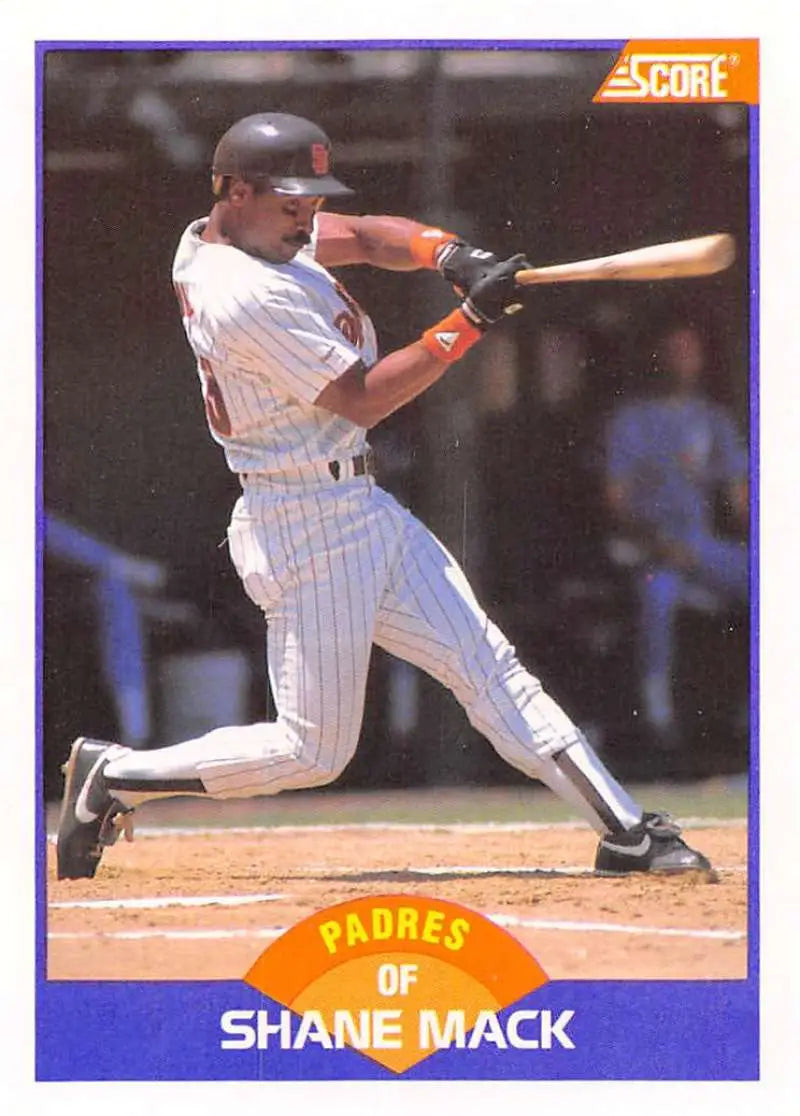 1989 Score #270 Shane Mack NM-MT San Diego Padres Baseball Card - Baseball Card Single