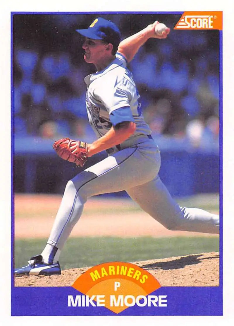 1989 Score #274 Mike Moore NM-MT Seattle Mariners Baseball Card - Baseball Card Single