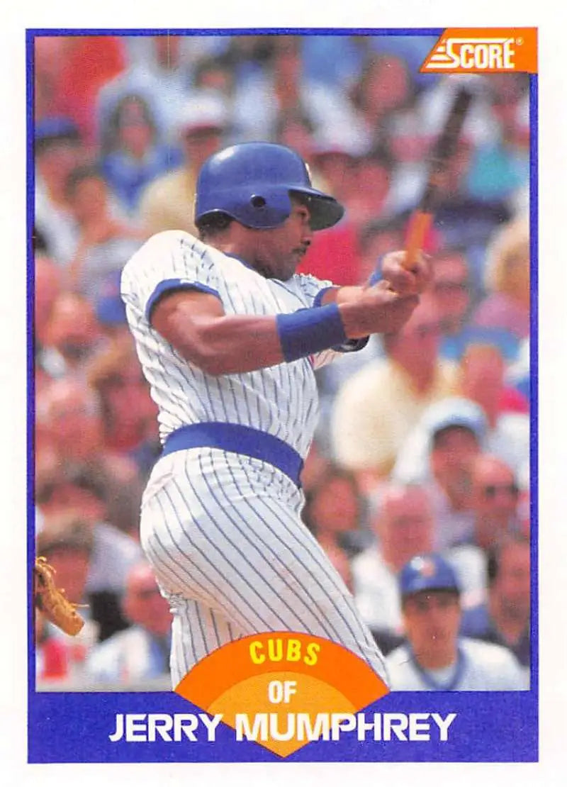 1989 Score #288 Jerry Mumphrey NM-MT Chicago Cubs Baseball Card - Baseball Card Single