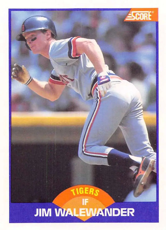 1989 Score #311 Jim Walewander NM-MT Detroit Tigers Baseball Card - Baseball Card Single