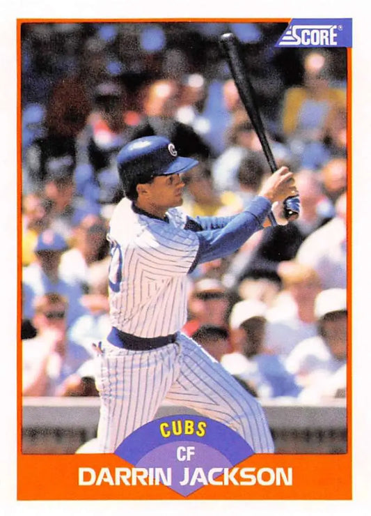 1989 Score #360 Darrin Jackson NM-MT Chicago Cubs Baseball Card - Baseball Card Single