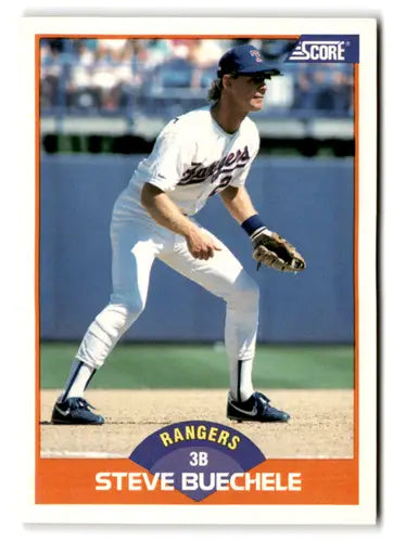 1989 Score #368 Steve Buechele EX/NM Rangers ID:66812 - Baseball Card Single