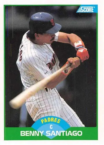 1989 Score #4 Benito Santiago NM-MT Padres ID:80247 - Baseball Card Single