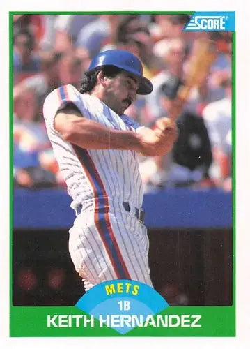 1989 Score #41 Keith Hernandez NM-MT Mets ID:80283 - Baseball Card Single