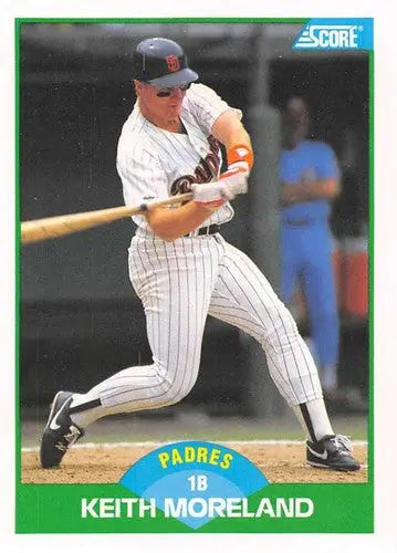 1989 Score #42 Keith Moreland NM-MT Padres ID:80262 - Baseball Card Single