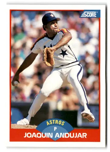 1989 Score #472 Joaquin Andujar EX/NM Astros ID:66820 - Baseball Card Single