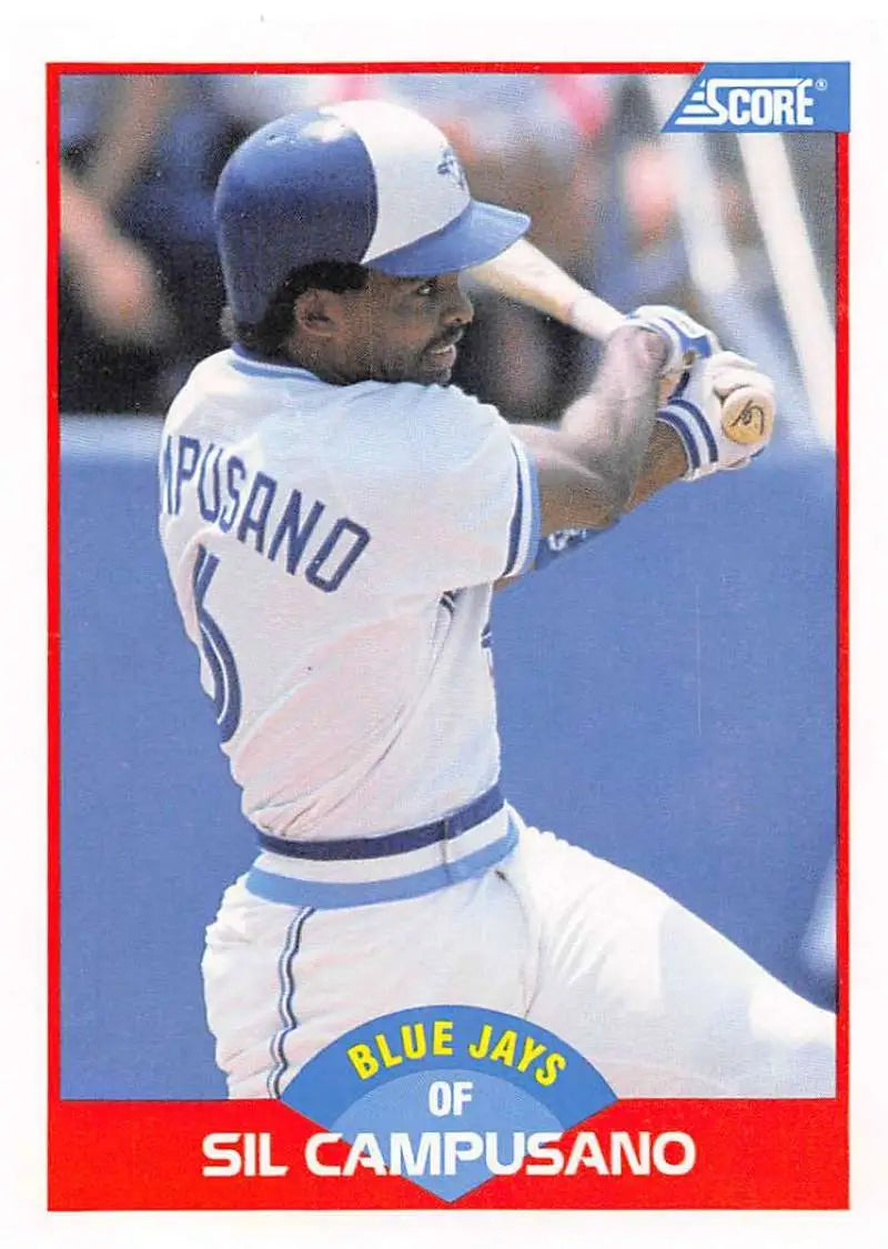 1989 Score #473 Sil Campusano NM-MT RC Rookie Toronto Blue Jays Baseball Card - Baseball Card Single
