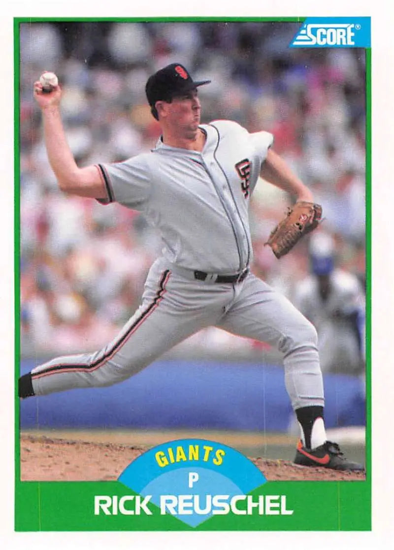 1989 Score #5 Rick Reuschel NM-MT San Francisco Giants Baseball Card - Baseball Card Single
