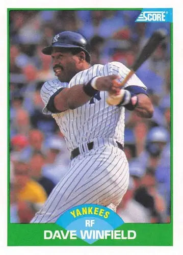 1989 Score #50 Dave Winfield NM-MT Yankees ID:80264 - Baseball Card Single