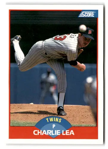 1989 Score #501 Charlie Lea EX/NM Twins ID:66790 - Baseball Card Single