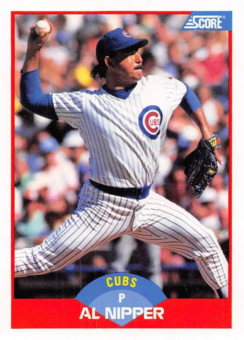 1989 Score #532 Al Nipper NM-MT Chicago Cubs Baseball Card - Baseball Card Single