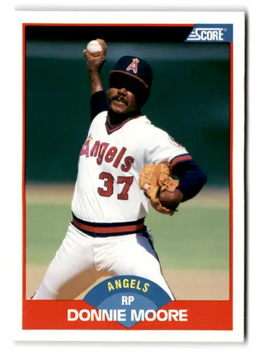 1989 Score #535 Donnie Moore EX/NM Angels ID:66816 - Baseball Card Single
