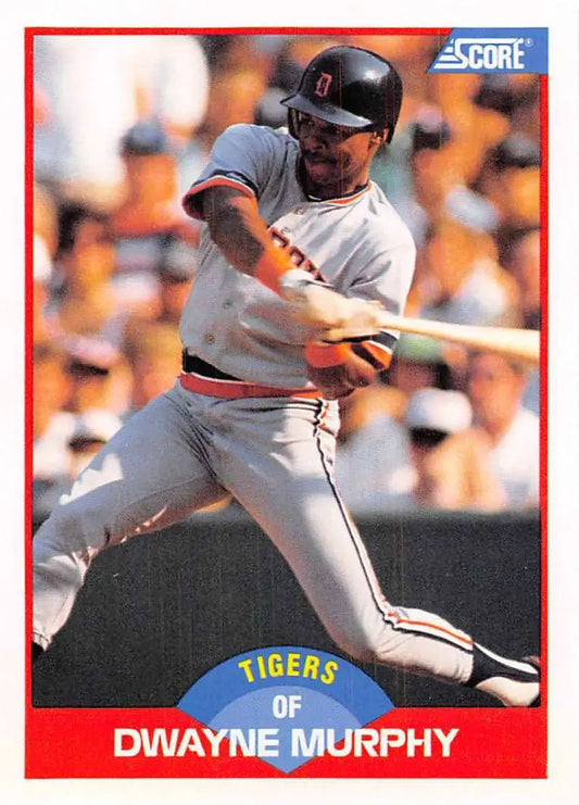 1989 Score #545 Dwayne Murphy NM-MT Detroit Tigers Baseball Card - Baseball Card Single