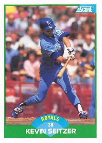 1989 Score #55 Kevin Seitzer NM-MT Royals ID:80266 - Baseball Card Single