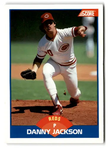 1989 Score #555 Danny Jackson EX/NM Reds ID:66757 - Baseball Card Single