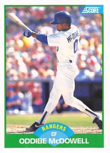 1989 Score #59 Oddibe McDowell NM-MT Rangers ID:80284 - Baseball Card Single