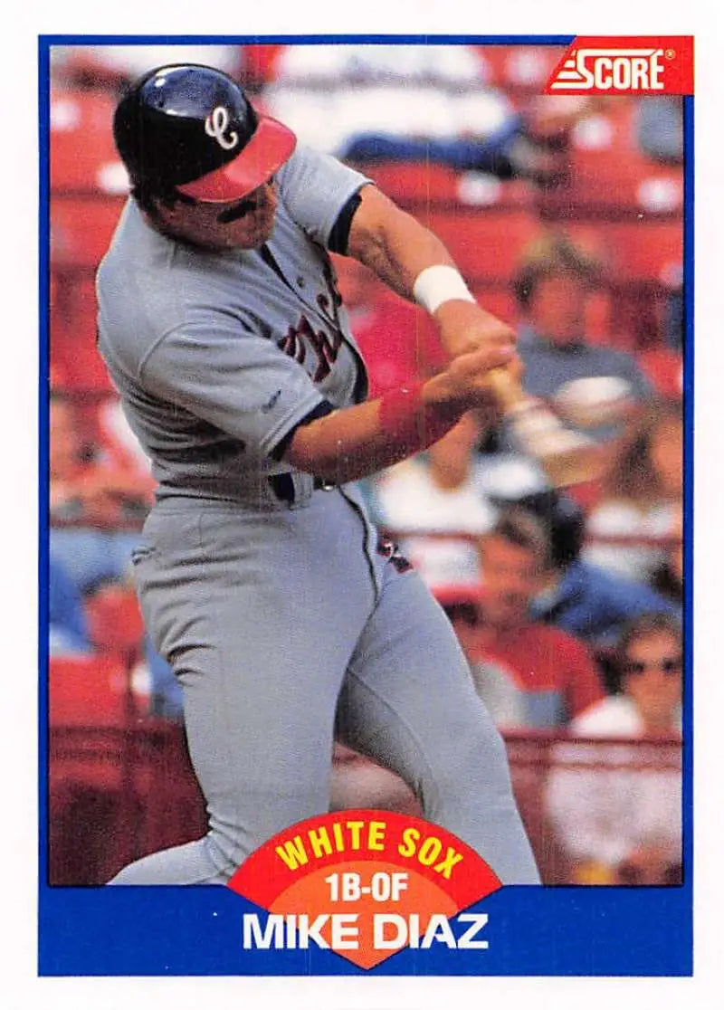 1989 Score #603 Mike Diaz NM-MT Chicago White Sox Baseball Card - Baseball Card Single