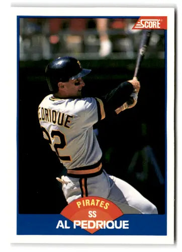 1989 Score #614 Al Pedrique EX/NM Pirates ID:66778
