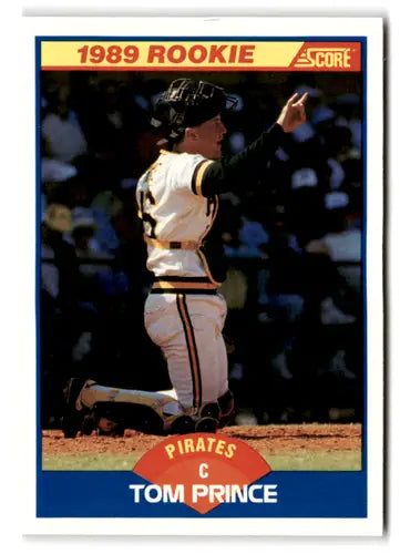 1989 Score #626 Tom Prince EX/NM Pirates ID:66770 - Baseball Card Single