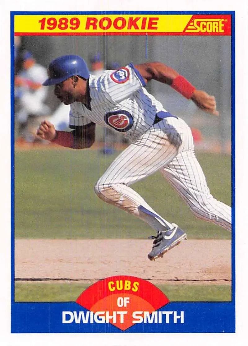 1989 Score #642 Dwight Smith NM-MT RC Rookie Chicago Cubs Baseball Card - Baseball Card Single