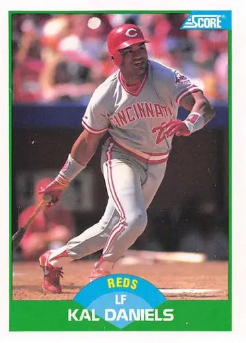 1989 Score #7 Kal Daniels NM-MT Reds ID:80248 - Baseball Card Single